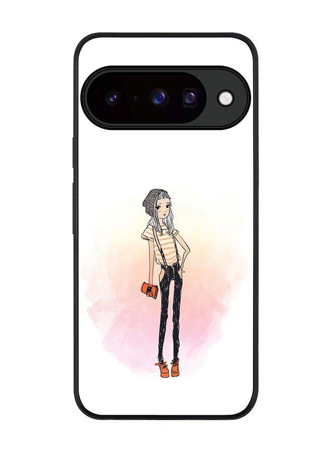 For Google Pixel 10 Case,Slim fit Camera Protection, Shockproof Thin Phone cover  - Hipster Chic